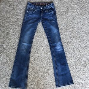 Rock Revival Debbie Bootcut Denim Jeans Size 25